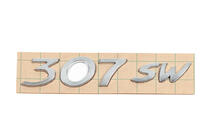 Peugeot 307 2001–2008 Nápis 307 SW (175 mm x 30 mm) fotografia 1
