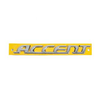 Nápis Accent (155 x 18 mm) Hyundai Accent 2006–2010 fotografia 1
