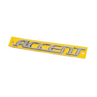 Nápis Accent (155 x 18 mm) Hyundai Accent 2006–2010 fotografia 2