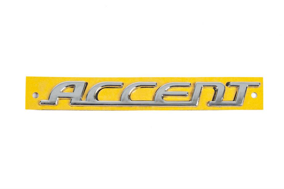 Hyundai Accent 2006–2010 Nápis Accent (155 x 18 mm) Image