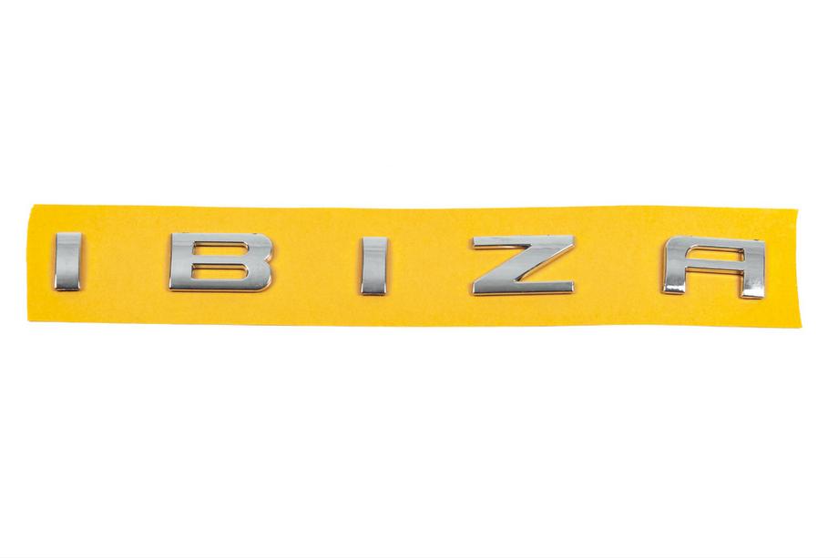 Seat Ibiza 2002–2009 Nápis Ibiza 6L6853687A (275 mm x 25 mm) Image