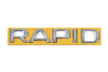 Skoda Rapid 2012–2019 Nápis Rapid (130 x 22 mm) fotografia 1