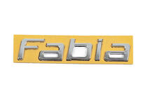 Skoda Fabia 2007–2014 Nápis Fabia (125 x 25 mm) fotografia 1