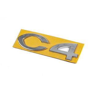 Nápis C4 8665.Y4 (108 x 30 mm) Citroen C-4 2004–2010 fotografia 2