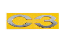 Citroen C-3 2009–2016 Nápis C3 (113 x 30 mm) fotografia 1