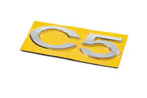 Citroen C-5 2008–2017 Nápis C5 8666.28 (110 mm x 30 mm) fotografia 2
