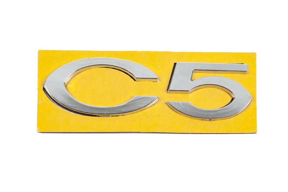 Citroen C-5 2008–2017 Nápis C5 8666.28 (110 mm x 30 mm) Image