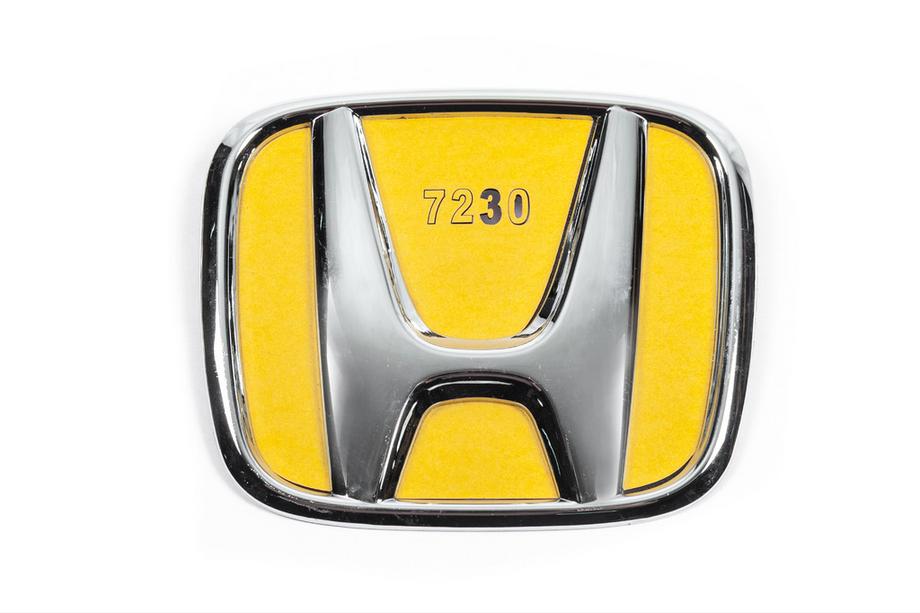 Honda Emblém (chrómový, samolepiaci) 80 mm x 65 mm Image