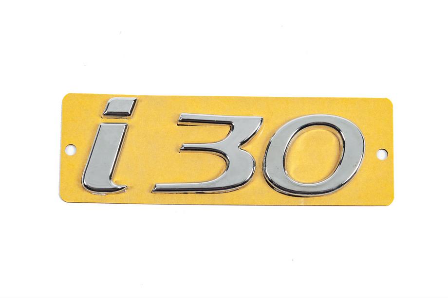 Hyundai I-30 2012–2017 Nápis I30 (108 x 37 mm) Image