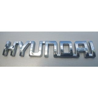 Nápis Hyundai (10.0 cm x 1.5 cm) fotografia 3