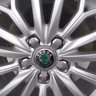 Skoda Nálepky na stredové krytky diskov 56 mm J1009 (4 ks) fotografia 1