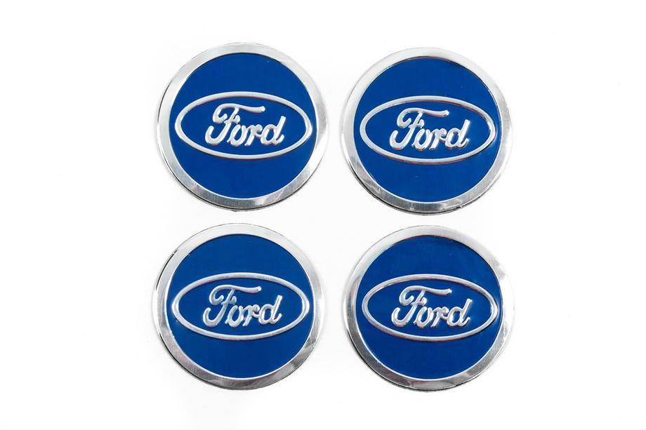 Ford Nálepky na stredové krytky kolies 60 mm 8946A (4 ks) Image