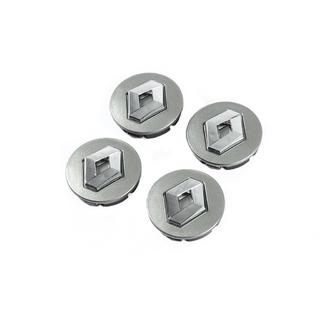 Stredové krytky diskov sivé 5884 (56 mm na 52 mm, 4 ks) fotografia 1
