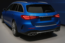 Mercedes trieda C W206 2022– Kryt zadného nárazníka Carmos matný (SW, nerez) fotografia 1