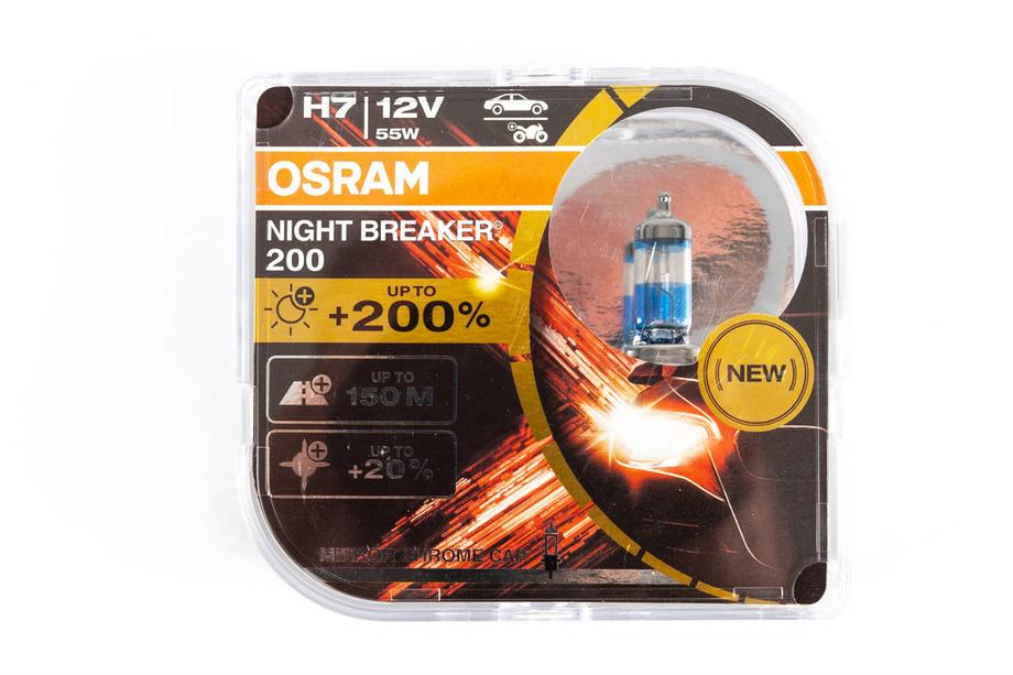 Osram H7 55W Night Breaker +200% 64210nb200 žiarovka do hlavného svetlometu Image