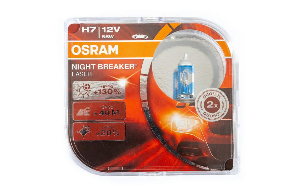 Osram H7 55W Night Breaker Laser 130% 64210NBL žiarovka do hlavného svetlometu Image