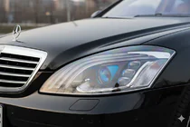 Mercedes S-class W221 2005–2013 Restylingové predné svetlomety (dizajn Maybach X222) fotografia 5