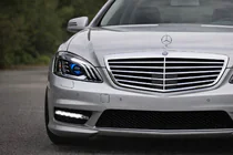 Mercedes S-class W221 2005–2013 Restylingové predné svetlomety (dizajn Maybach X222) fotografia 3