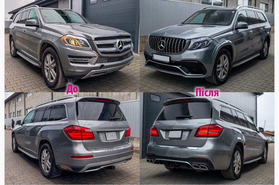 Mercedes GL/GLS trieda X166 2012–2019 Facelift sada z GL na GLS AMG Image