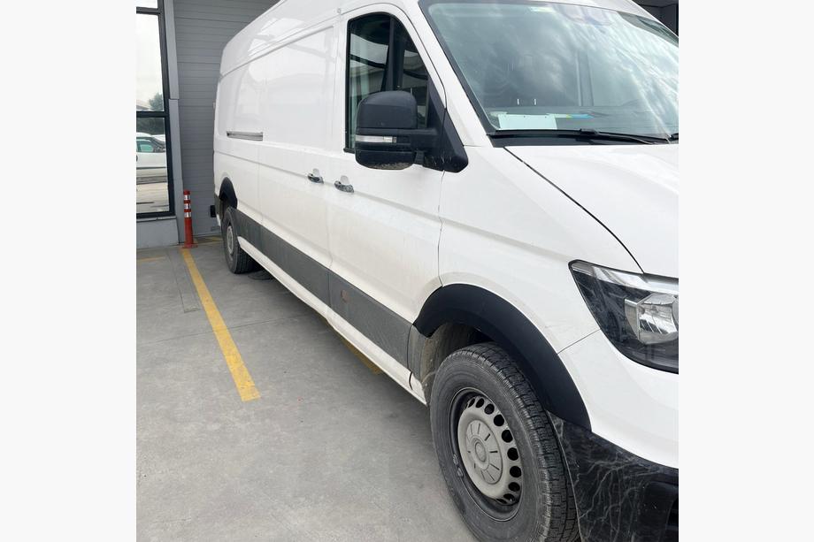 Volkswagen Crafter 2016– Široké lemy blatníkov (4 ks, čierne) Fotografia 2
