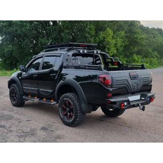 Lišty dverí (4 ks, ABS) Mitsubishi L200 2006–2015 fotografia 4