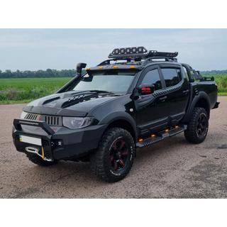 Lišty dverí (4 ks, ABS) Mitsubishi L200 2006–2015 fotografia 1
