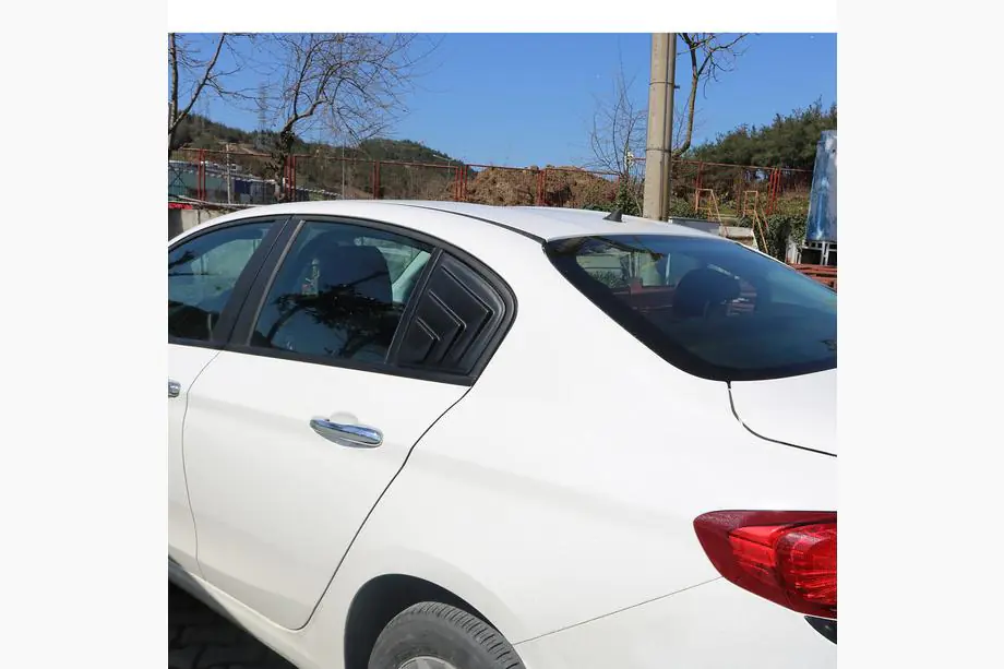 Fiat Tipo 2016– Kryty zadných okien EuroCap (2 ks, ABS) Image