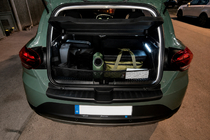 Dacia Sandero 2021– Ochranná lišta zadného nárazníka EuroCap (4 ks, ABS) fotografia 5