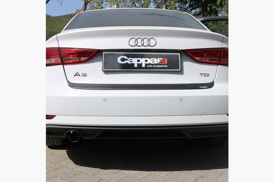 Audi A3 2012–2020 Chrómová lišta na zadný nárazník EuroCap (2017-2020, ABS) Image