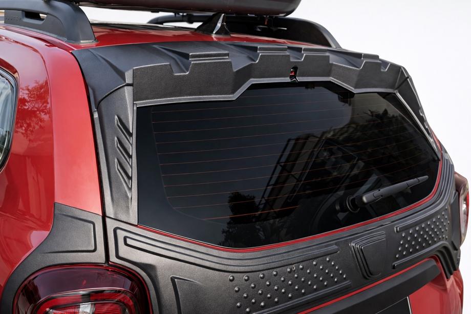 Renault Duster 2018–2024 3-dielny spojler (ABS) Image