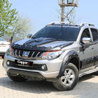 Mitsubishi L200 2015–2024 Sada líšt na kapotu DRAGON (2015-2019, 3 ks) fotografia 1