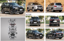 Lexus LX570/450d 2008–2022 Faceliftový kit pre LX600 fotografia 7