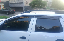 Renault Duster 2018–2024 Okenné deflektory (4 ks, EuroCap) fotografia 1