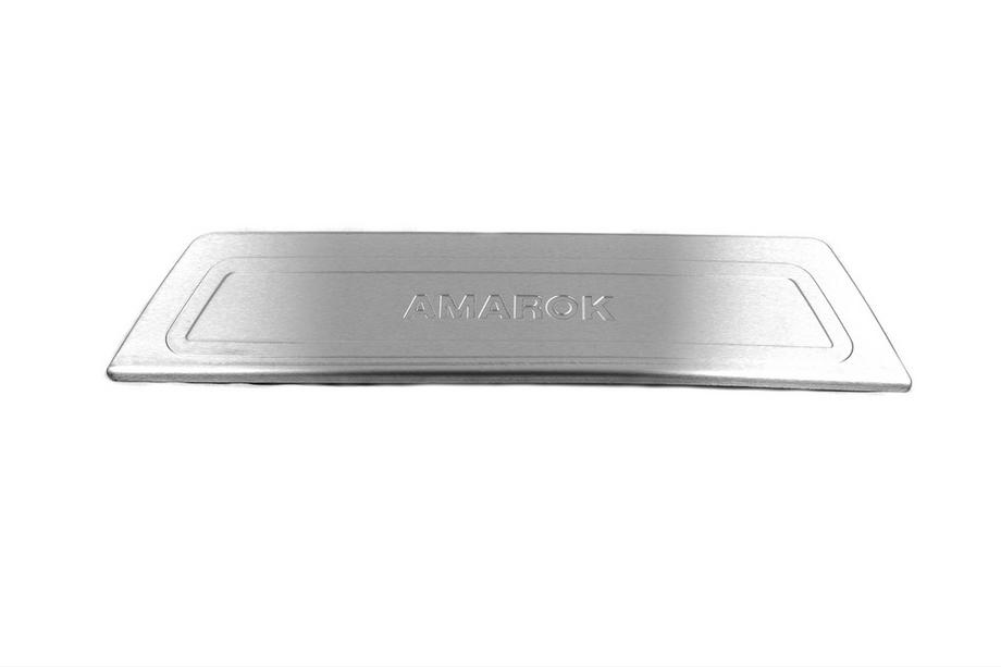 Volkswagen Amarok 2010–2022 Ochranná lišta zadného nárazníka OmsaLine (lesk, nerez) Image