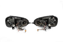 Volkswagen Golf 5 2003–2009 Predné svetlomety s LED svetlami Silver (2 ks) fotografia 5