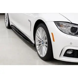 Bočné prahy EuroCap (čierne) BMW 4 séria F32/F33/F36 2012–2020 fotografia 1