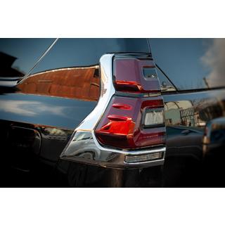 Kryty zadných svetiel V2 (2 ks, 2018+) Toyota Land Cruiser Prado 150 2009–2023 fotografia 3