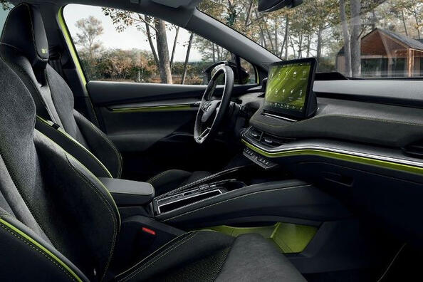 Elektrický športový crossover Skoda Enyaq Coupe RS iV 4x4 Fotografia 5