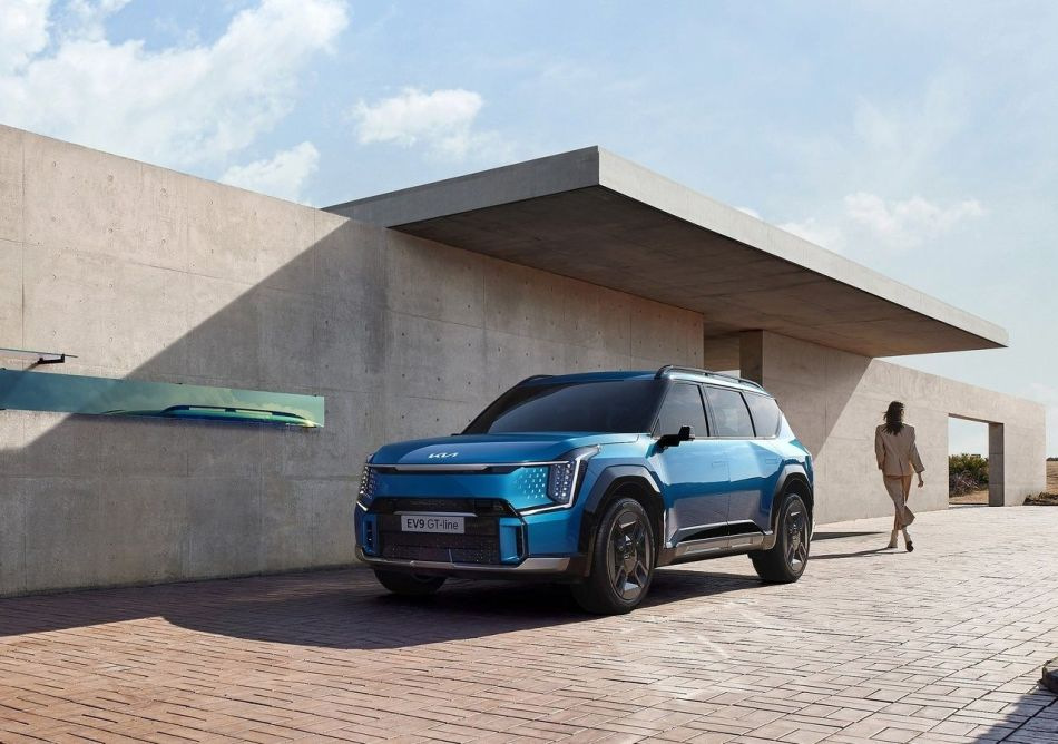 Sedemmiestny elektrický crossover Kia EV9