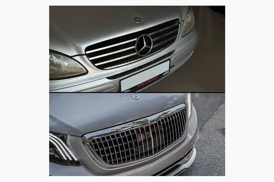 Mercedes Vito W639 2004–2014 Restylingový kit pre W447 Maybach Fotografia 6