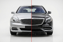 Mercedes S-class W221 2005–2013 Facelift kit pre X222 Maybach S600 fotografia 1
