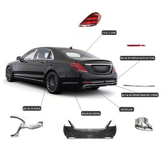 Facelift kit pre X222 Maybach S600 Mercedes S-сlass W221 2005–2013 fotografia 4