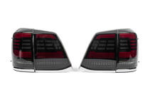 Toyota Land Cruiser 200 2007–2021 Zadné svetlá 2008-2015 (Sequential Red) fotografia 5