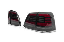 Toyota Land Cruiser 200 2007–2021 Zadné svetlá 2008-2015 (Sequential Red) fotografia 4