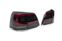 Toyota Land Cruiser 200 2007–2021 Zadné svetlá 2008-2015 (Sequential Red) fotografia 3