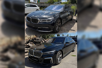 BMW 7. séria G11/G12 2015–2022 Faceliftový prestavbový kit pre G12 na M760 2021 fotografia 11