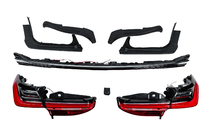 BMW rad 7 F01/F02 2008–2015 Restylingový kit pre G12 M760 (s výmenou veka batožinového priestoru a zadných blatníkov) fotografia 65