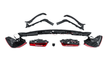 BMW rad 7 F01/F02 2008–2015 Restylingový kit pre G12 M760 (s výmenou veka batožinového priestoru a zadných blatníkov) fotografia 69