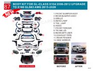 Mercedes GL class X164 2006–2012 Restylingový kit pre GLS X166 AMG fotografia 5