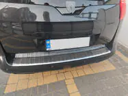 Peugeot 5008 2009–2016 Nerezová lišta na zadný nárazník Carmos (nerez) fotografia 1